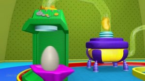 Surprise Eggs Gumball Machine Ball Pit Show for Kids | Learn YELLOW Colour | ChuChuTV Funzone 3D