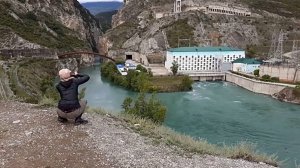 Сулакский каньон. Вдоль реки Сулак. Миатлинская ГЭС и Чиркейское водохранилище