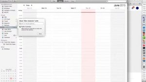 iCloud calendar sharing