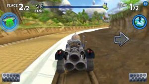 Beach Buggy Racing - B'Zorp Vs B'Zorp - (IOS,Android)