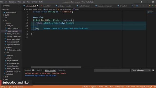 Flutter Lecture 21 ecommerece app (Admin Panel) winter series | flutter tutorial in Hindi/Urdu