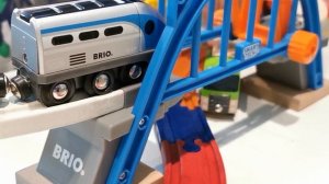 BRIO Trains Build Smart Tech  Vehicles Tunnel & Wooden Railway Toys Unboxing for Kids Thomas Train