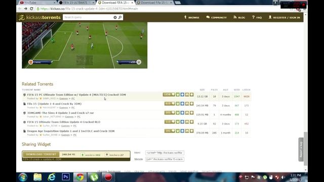 FIFA 15 FINALLLY CRACKED BY SKIDROW,3dm,RLD !!!! ALL LINKS FOR FIFA 15 CRACK AND UPDATE.. LEGIT..!! смотреть онлайн