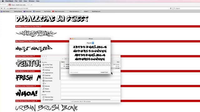 Install Fonts on a Mac смотреть онлайн