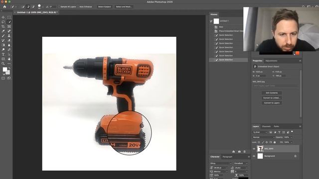 How To Edit Your Amazon FBA Photos | Create A White Background & Add Text Using iPhone + Photoshop смотреть онлайн