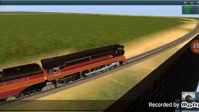 SP Daylight 4449 in Trainz Simulator Android. смотреть онлайн