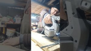 Изготовление оконных штапиков дисковой пилой