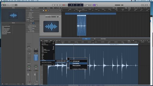로직도사의 로직강좌 - 11강, 로직 에센셜(logic pro X Essential) 강의 #7 - 트랙 에디트(Track Edit)를 통해서 디테일한 수정하기 смотреть онлайн