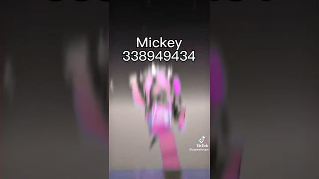 Roblox Music Id code - mickey