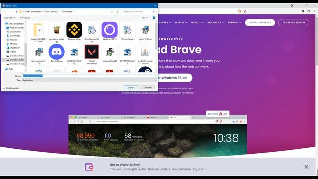 Como Fazer Download do Navegador Brave смотреть онлайн
