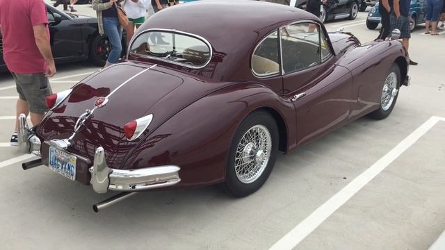 1956 Jaguar XK140 MC смотреть онлайн