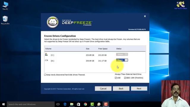 How to Protect your Laptop or Computer without Antivirus by Deep Freeze New Version | Hindi| # 5 смотреть онлайн