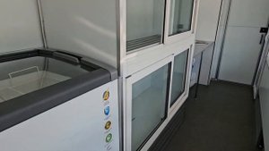 Торговый прицеп серия "Комфорт", автолавка, фудтрак. Прицеп с холодильным оборудованием