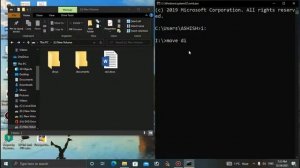 how to move the files and folders in command prompt (CMD)