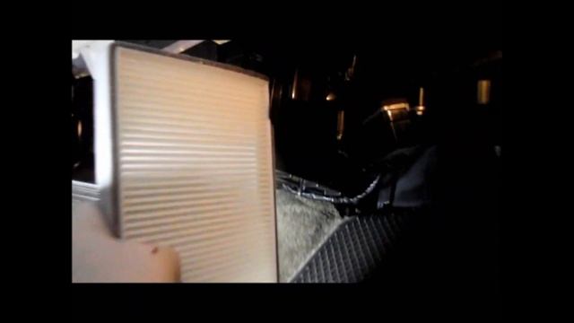 How to replace the cabin filter Cadillac Escalade