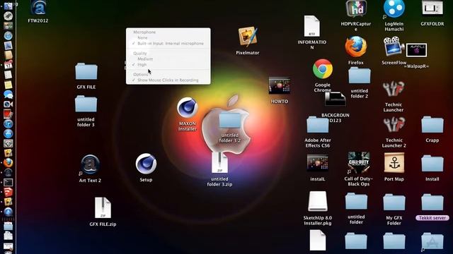How to record your desktop with QuickTimePlayer (With Audio) (Mac&Windows) смотреть онлайн