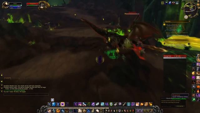 Lessons of Fire and Pain Argus Krokuun World Quest World of Warcraft смотреть онлайн