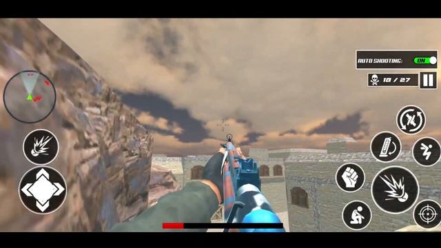Real FPS Gun Strike : Commando shooting games _ Android Gameplay смотреть онлайн
