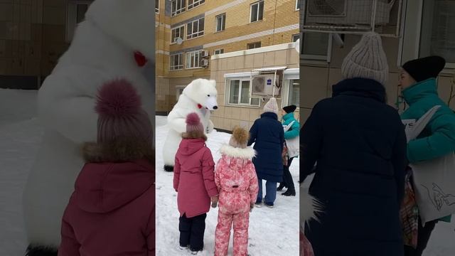 #мишутканн #поздравление #изготовлениеростовыхкукол #ростовыекуклы #ростовыемедведи