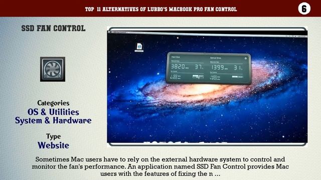 Lubbo's MacBook Pro Fan Control | Best 11 Alternatives of Lubbo's MacBook Pro Fan Control смотреть онлайн