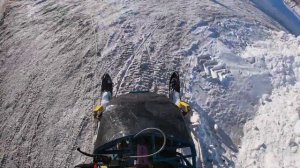 Самодельный снегоход с двигателем Лифан 22л.с