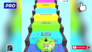 Yoga Ball Run 2048 - NOOB vs PRO vs HACKER vs GOD