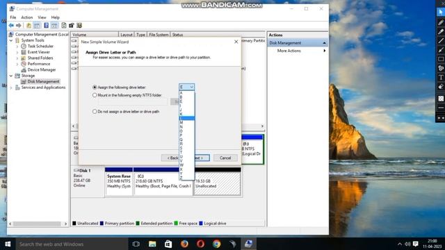 How To Create New Partition Windows // Make A New Drive смотреть онлайн