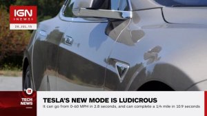 Tesla's New Mode is Ludicrous - IGN News