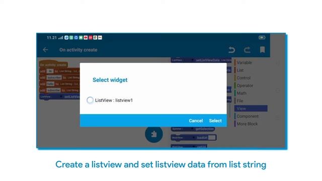 Search Listview In Sketchware