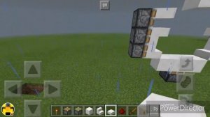 Механическая дверь в майнкрафт пе в виде крипера