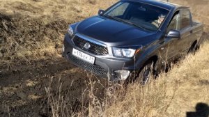 SsangYong Actyon Sports II / Korando Sports 2 ESP off offroad