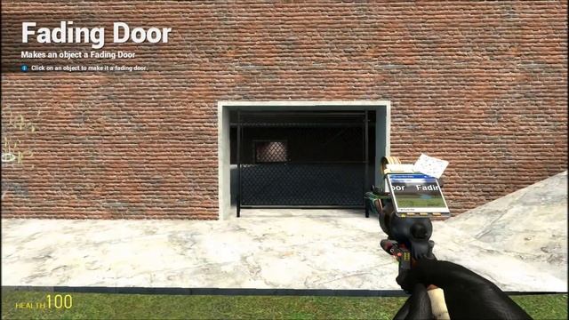 How to make a fading door in GMOD!! смотреть онлайн
