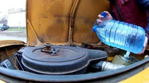 Запуск Москвича после простоя