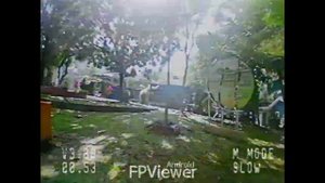 Test FPV Cetus Pro with Skydroid 5.8G Dual Receiver FVR function
