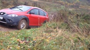 Номер три. Seat Altea Freetrack off road