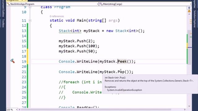 class 13- bangla video tutorial-Dot Net- Stack смотреть онлайн