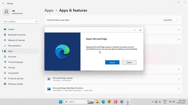 Remove and Reinstall Microsoft Edge Browser in Windows 11 смотреть онлайн