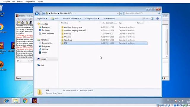 SERVICIO FTP WINDOWS 7 смотреть онлайн