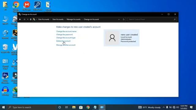 How To Delete User Account In Windows 10 смотреть онлайн
