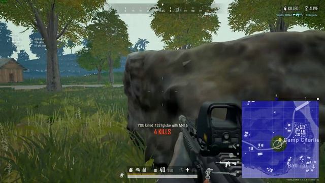 PUBG [FPP Solo] - Open ending circle on Sanhok смотреть онлайн