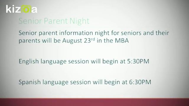 Kizoa Video Editor - Movie Maker: SGA Seniors 8-2-16 смотреть онлайн