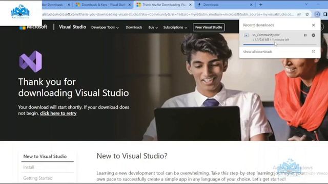 Visual Studio 2019 Installation(Download Installer & Install it on Windows 10/11) #visualstudio2019