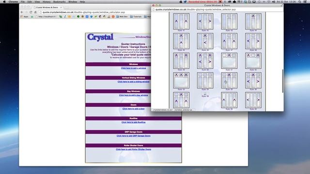 Crystal Windows Online Quote Tool смотреть онлайн