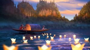 Фонарики Бумажные и Лодочка - Launching Paper Boats-Lanterns - Живые Обои