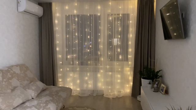 229. Создаём уют дома 🏡 Купили гирлянду Занавес 💫 Вкусный и быстрый десерт 🧁 смотреть онлайн