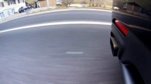 Saab 9-3 Turbo X Sound and Acceleration