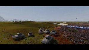 TESLA'S ARMY ATTACKS SAURON'S FORTRESS - Epic Battle Simulator 2 - UEBS 2