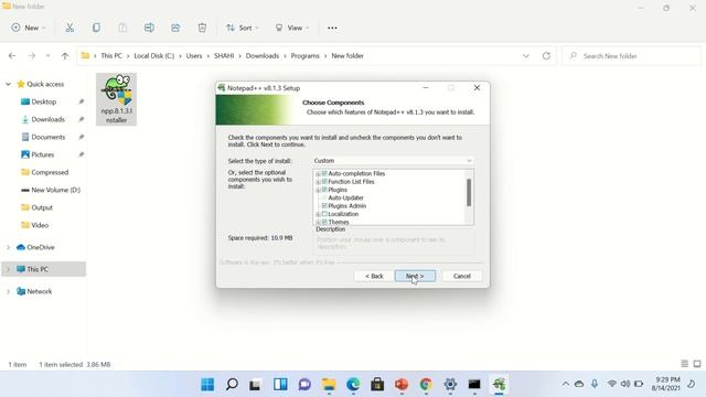 How to install Notepad++ on Windows 11