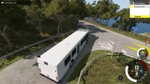 Beamng Drive | Bus Driving | Logitech F710