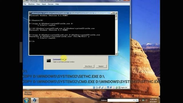 how to reset windows 7 administrator password смотреть онлайн